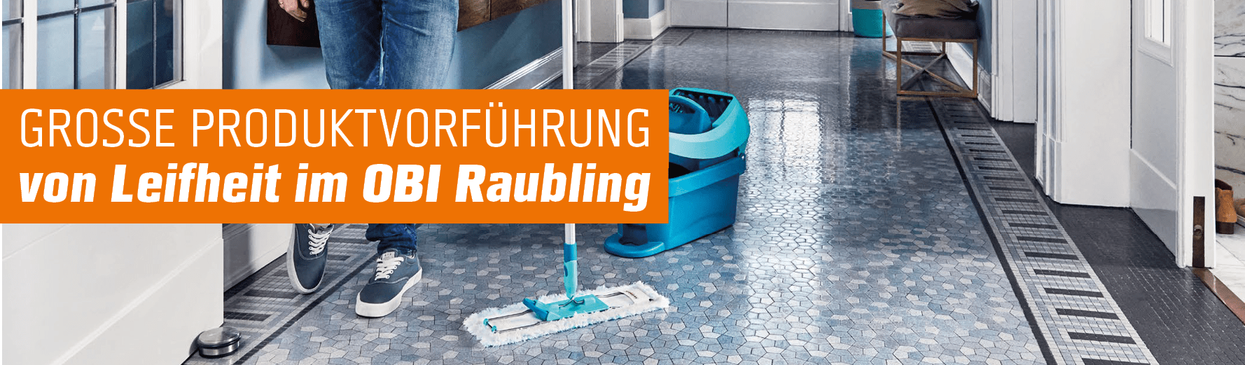 Leifheit Produktvorführung im OBI Raubling