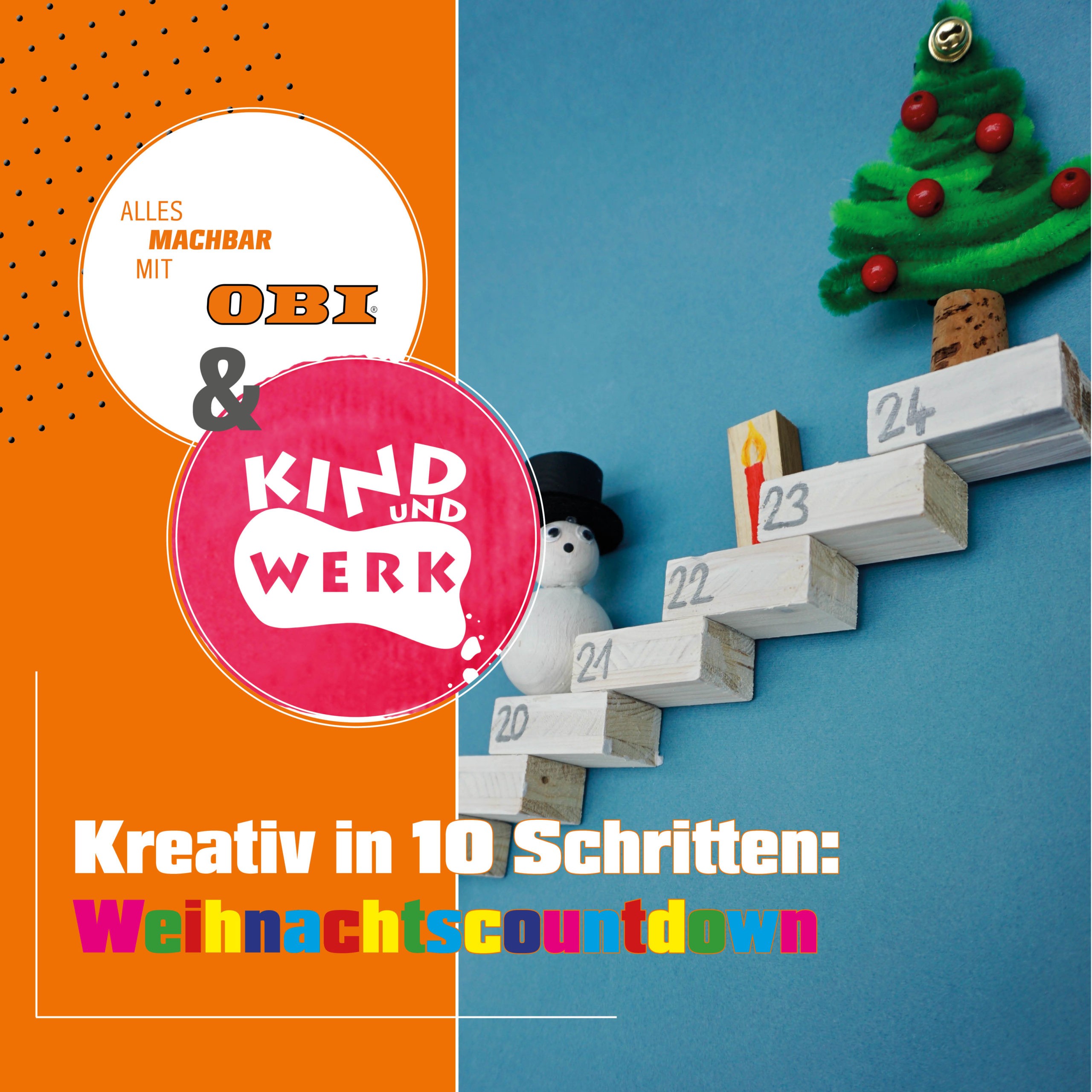 Kreativ in 10 Schritten -der etwas andere Weihnachtskalender